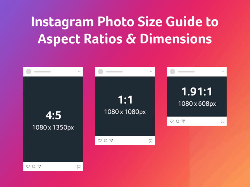 Instagram Image sizes